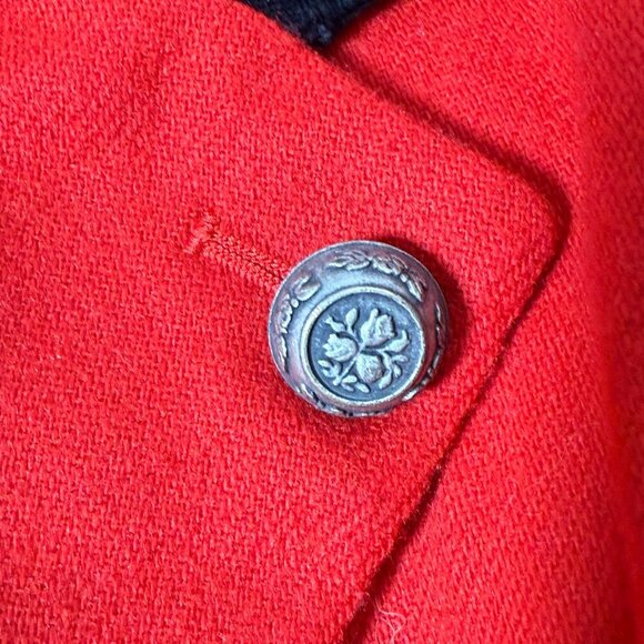 Equestrian Show Coat- Vintage Women's Sz Large- Red Stunning Panhandle Slim - Picture 4 of 11